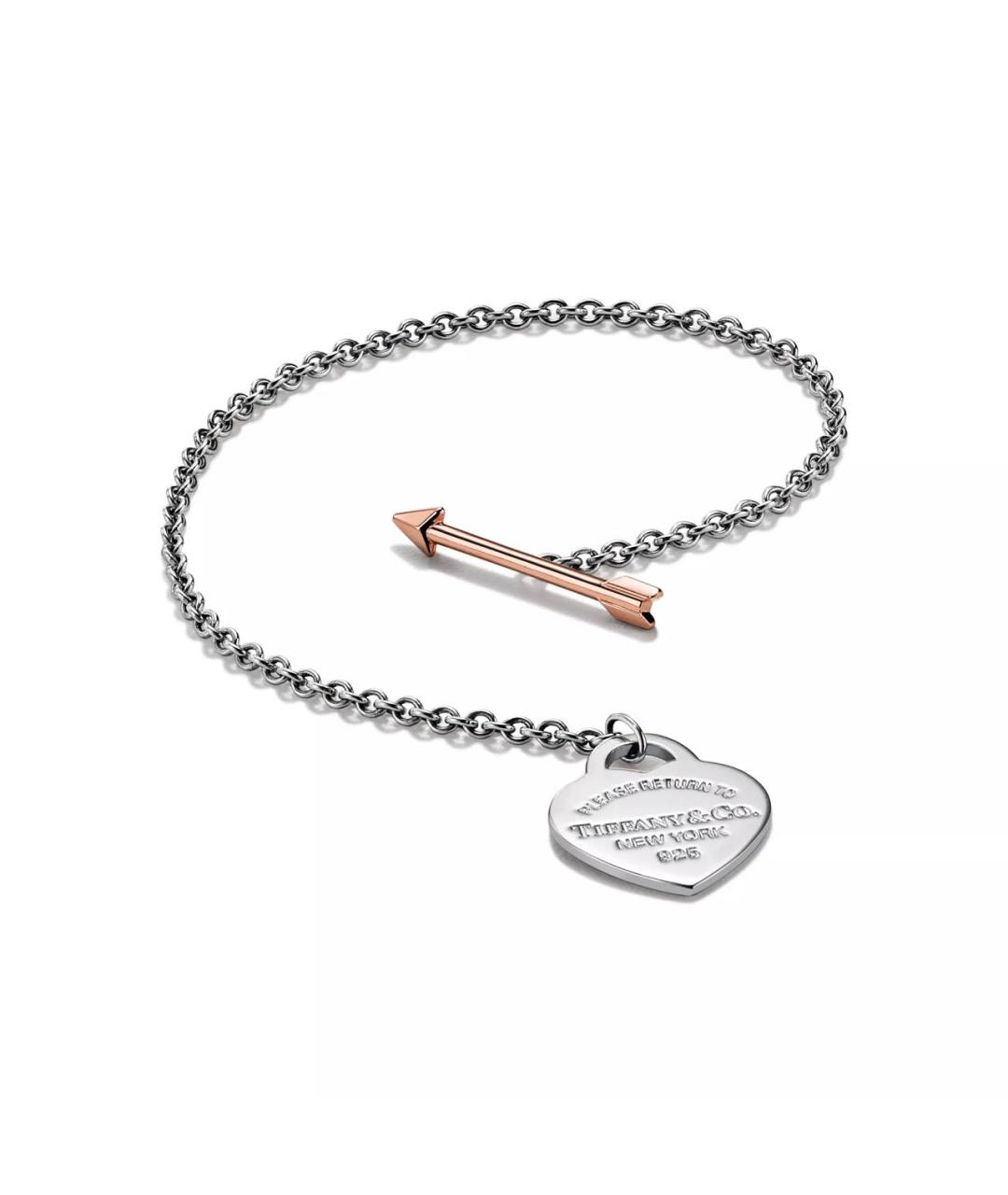 TIFFANY&CO Серебрянный серебряный браслет, фото 2