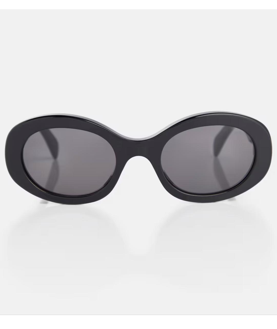 CELINE Черные пластиковые солнцезащитные очки, фото 5