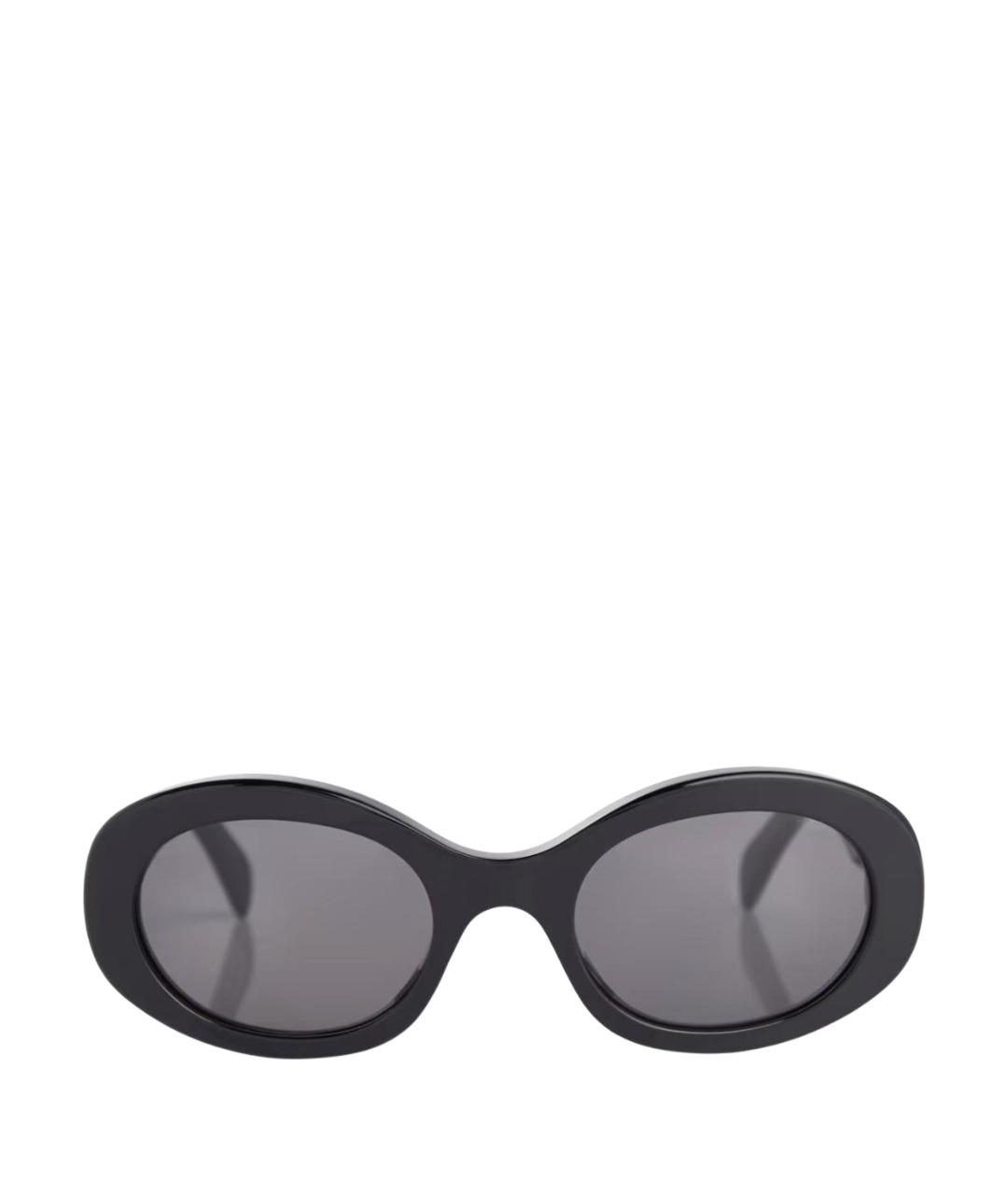CELINE Черные пластиковые солнцезащитные очки, фото 1