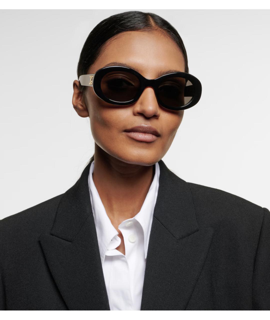 CELINE Черные пластиковые солнцезащитные очки, фото 4