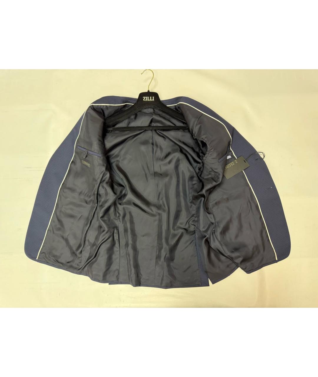 ERMENEGILDO ZEGNA XXX Темно-синий классический костюм, фото 2