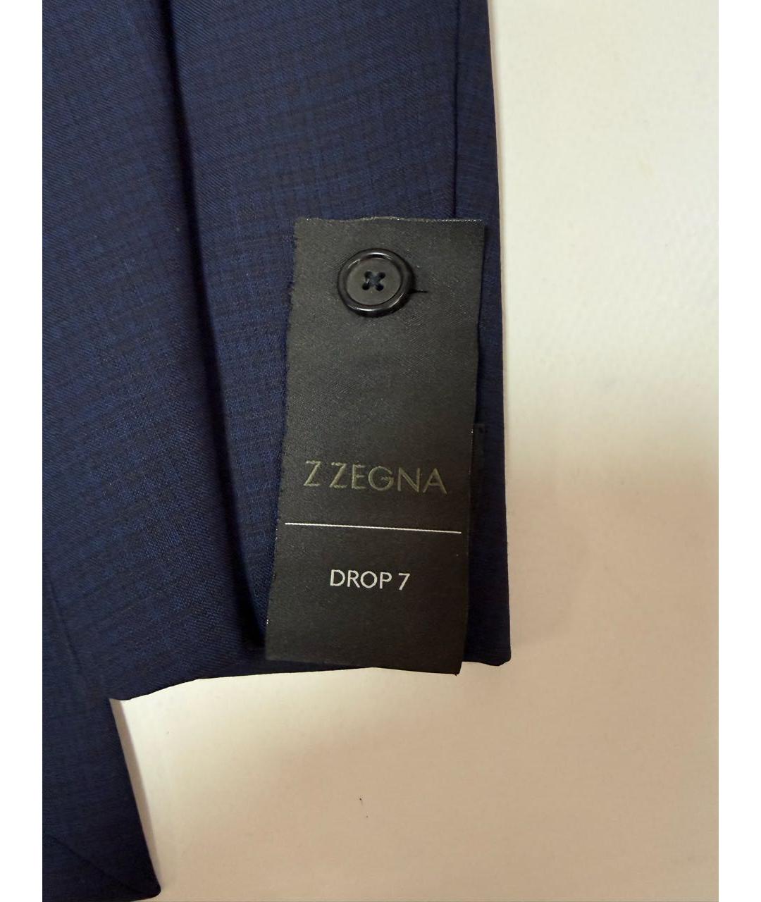 ERMENEGILDO ZEGNA XXX Темно-синий классический костюм, фото 3