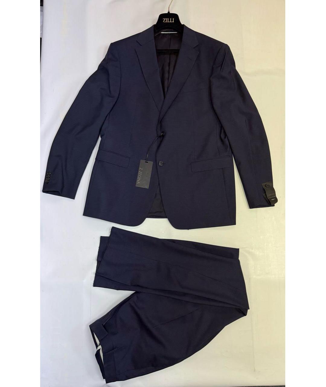 ERMENEGILDO ZEGNA XXX Темно-синий классический костюм, фото 9