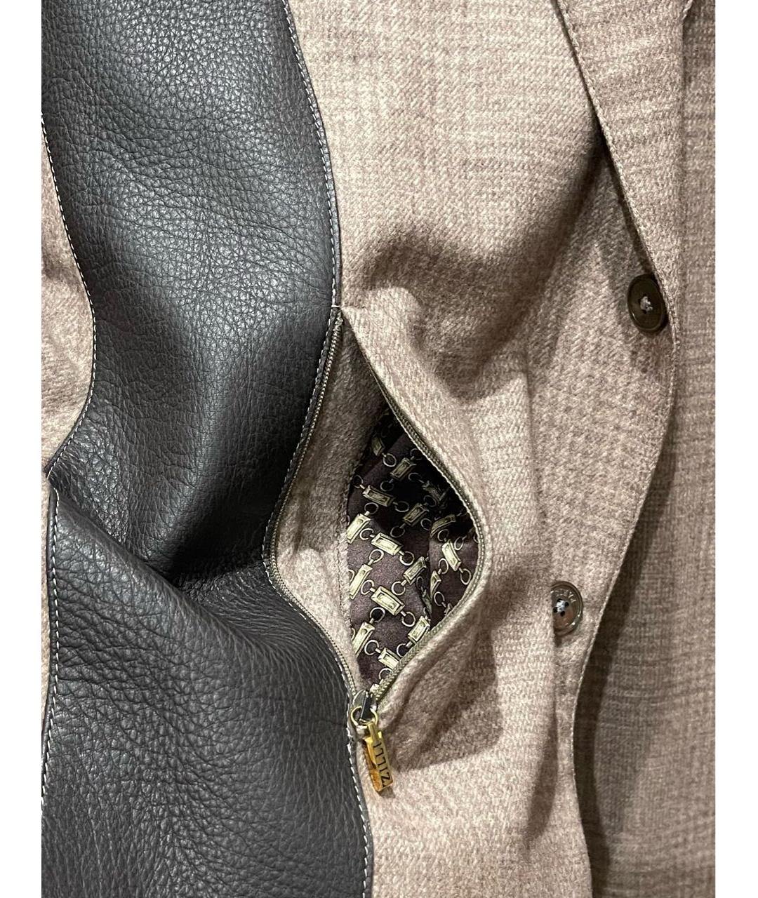 ZILLI Коричневый кашемировый пиджак, фото 6