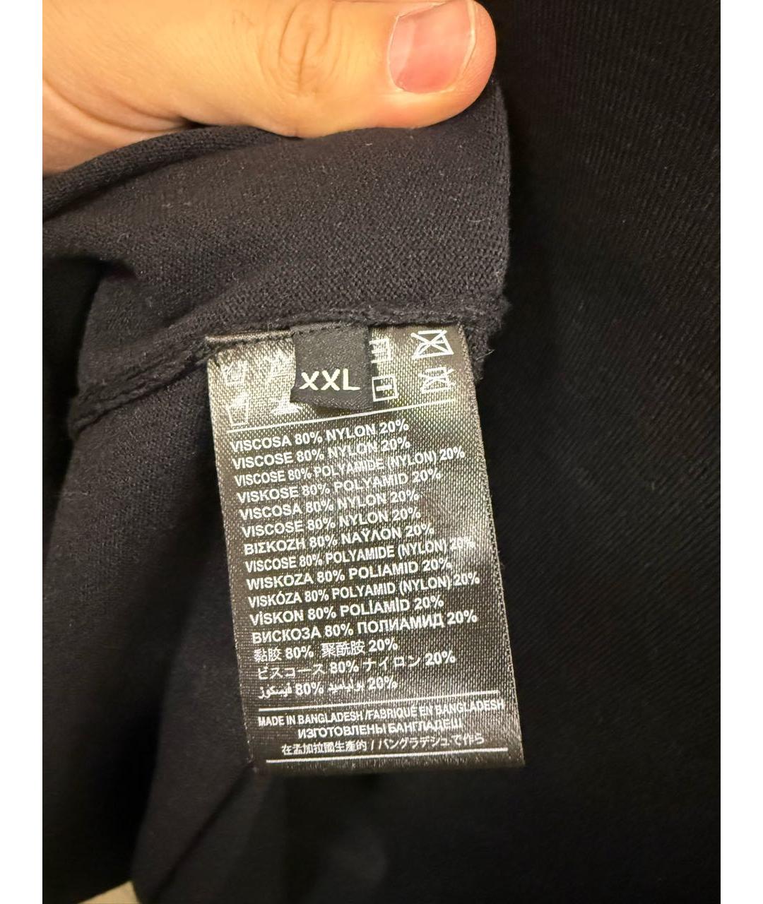 JOHN RICHMOND Черный вискозный кардиган, фото 6