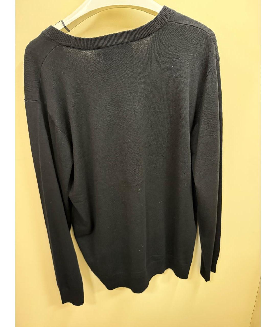 JOHN RICHMOND Черный вискозный кардиган, фото 2