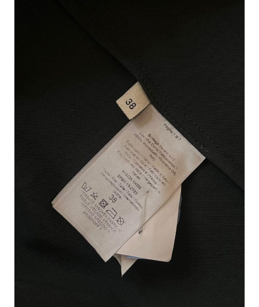 BOTTEGA VENETA Зеленые вискозное платье, фото 3