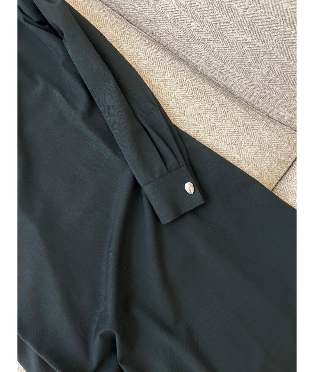 BOTTEGA VENETA Зеленые вискозное платье, фото 7