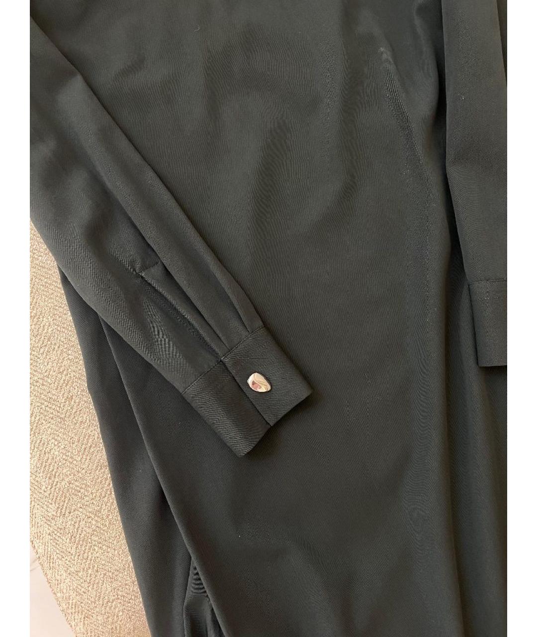 BOTTEGA VENETA Зеленые вискозное платье, фото 8