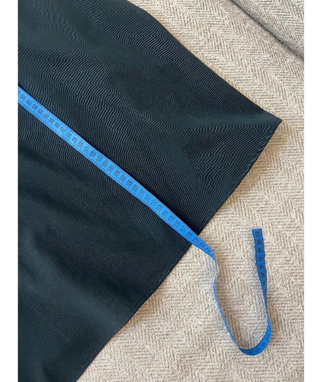 BOTTEGA VENETA Зеленые вискозное платье, фото 6