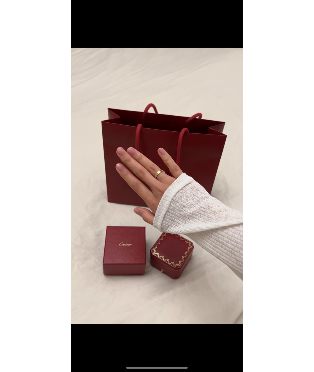 CARTIER Желтое кольцо из желтого золота, фото 2