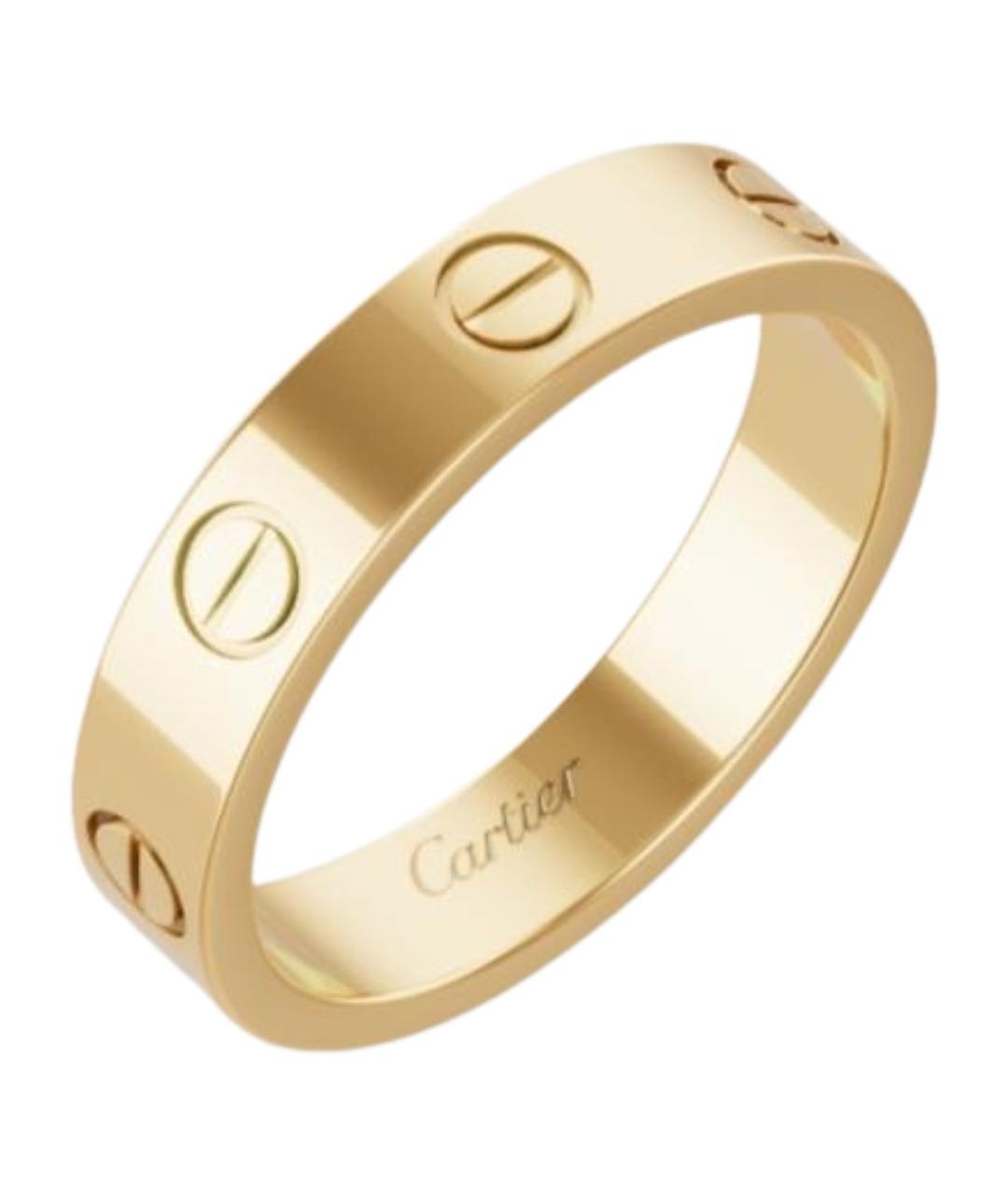 CARTIER Желтое кольцо из желтого золота, фото 1