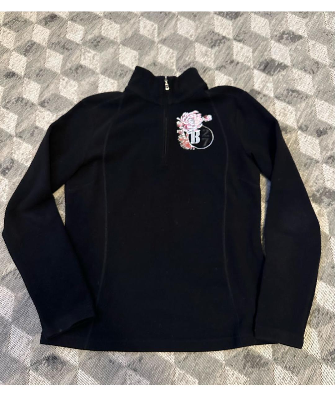 BOGNER Черный полиэстеровый джемпер / свитер, фото 9