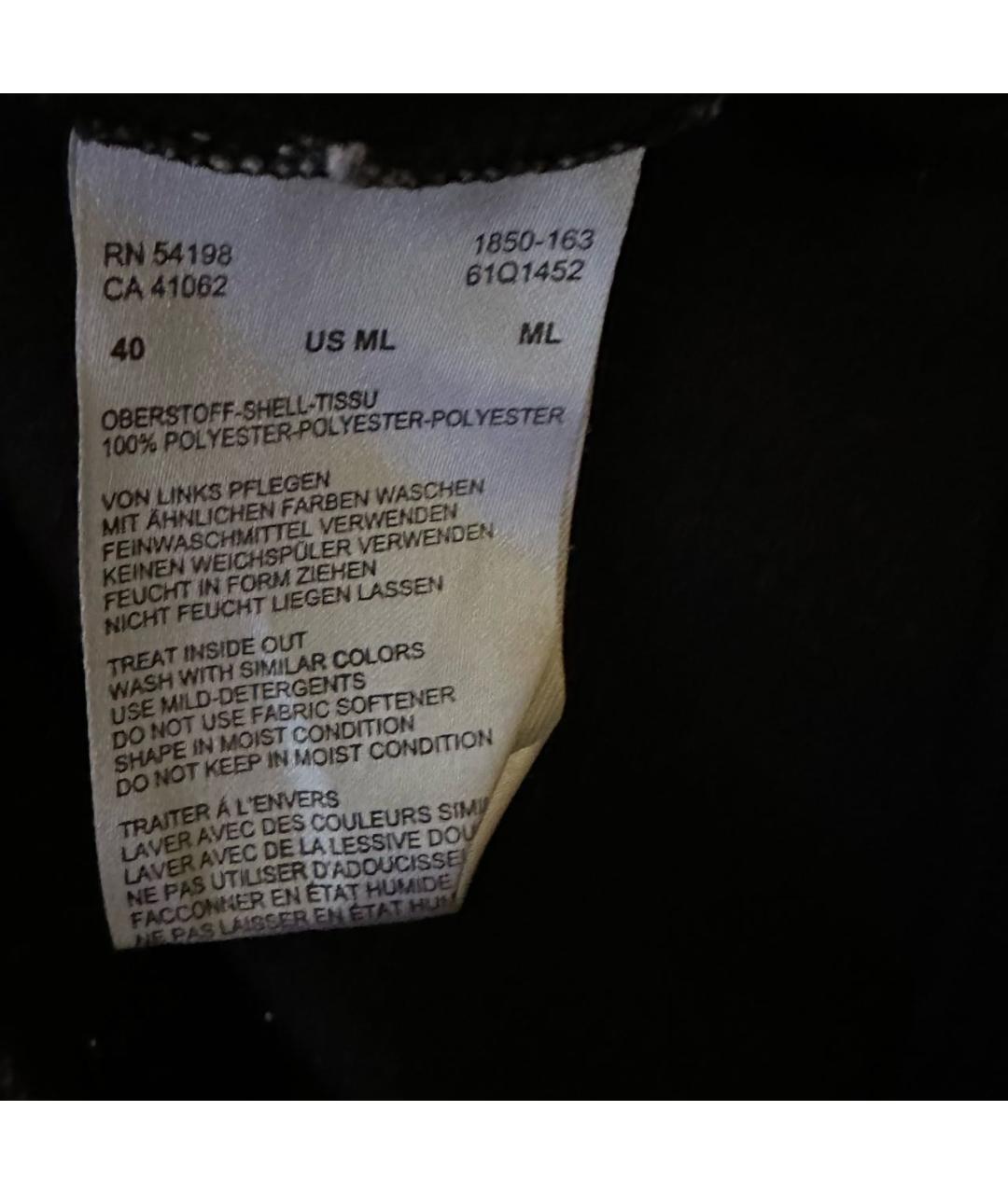 BOGNER Черный полиэстеровый джемпер / свитер, фото 6