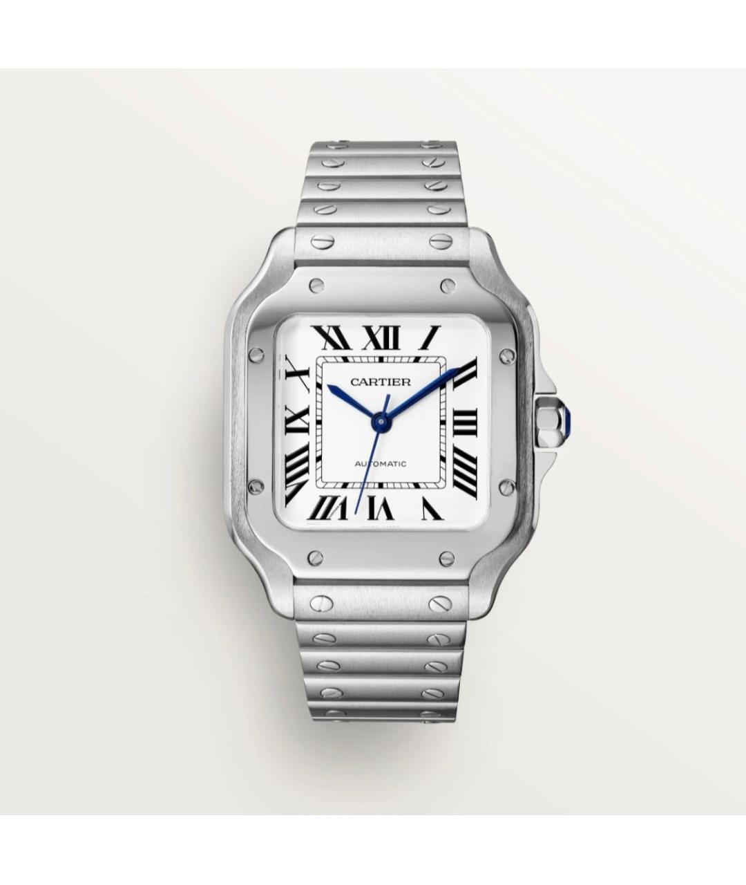 CARTIER Серебряные металлические часы, фото 5