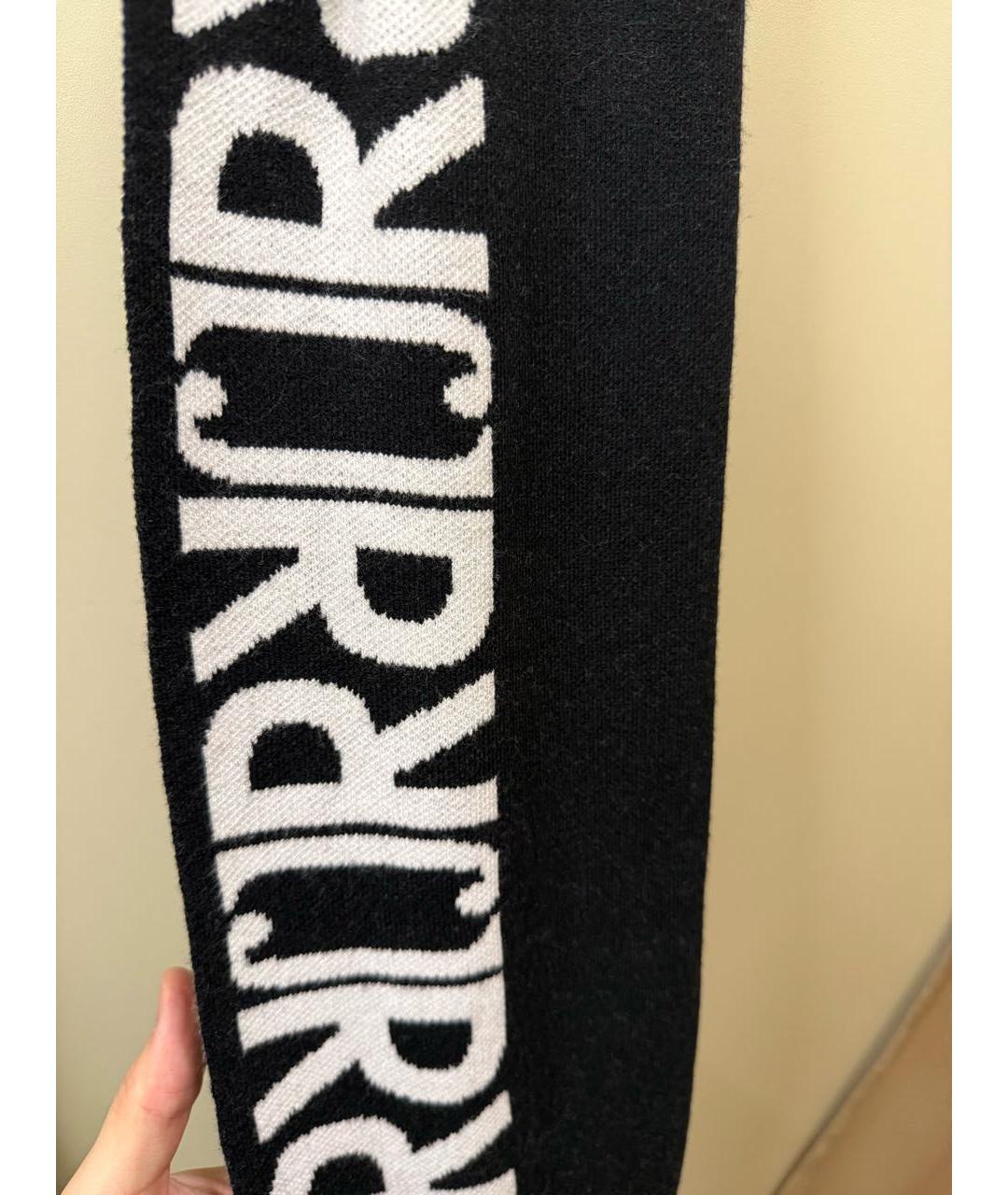 JOHN RICHMOND Черный шарф, фото 2