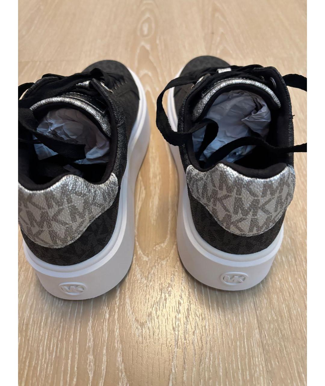 MICHAEL KORS Черные кроссовки, фото 4