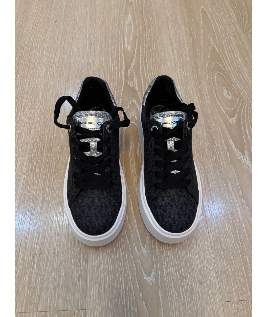 MICHAEL KORS Черные кроссовки, фото 2