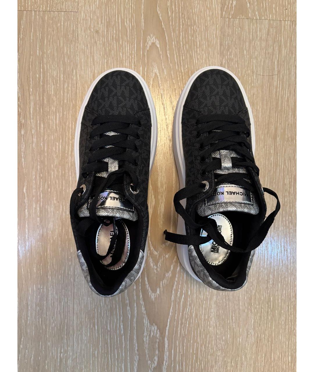 MICHAEL KORS Черные кроссовки, фото 3