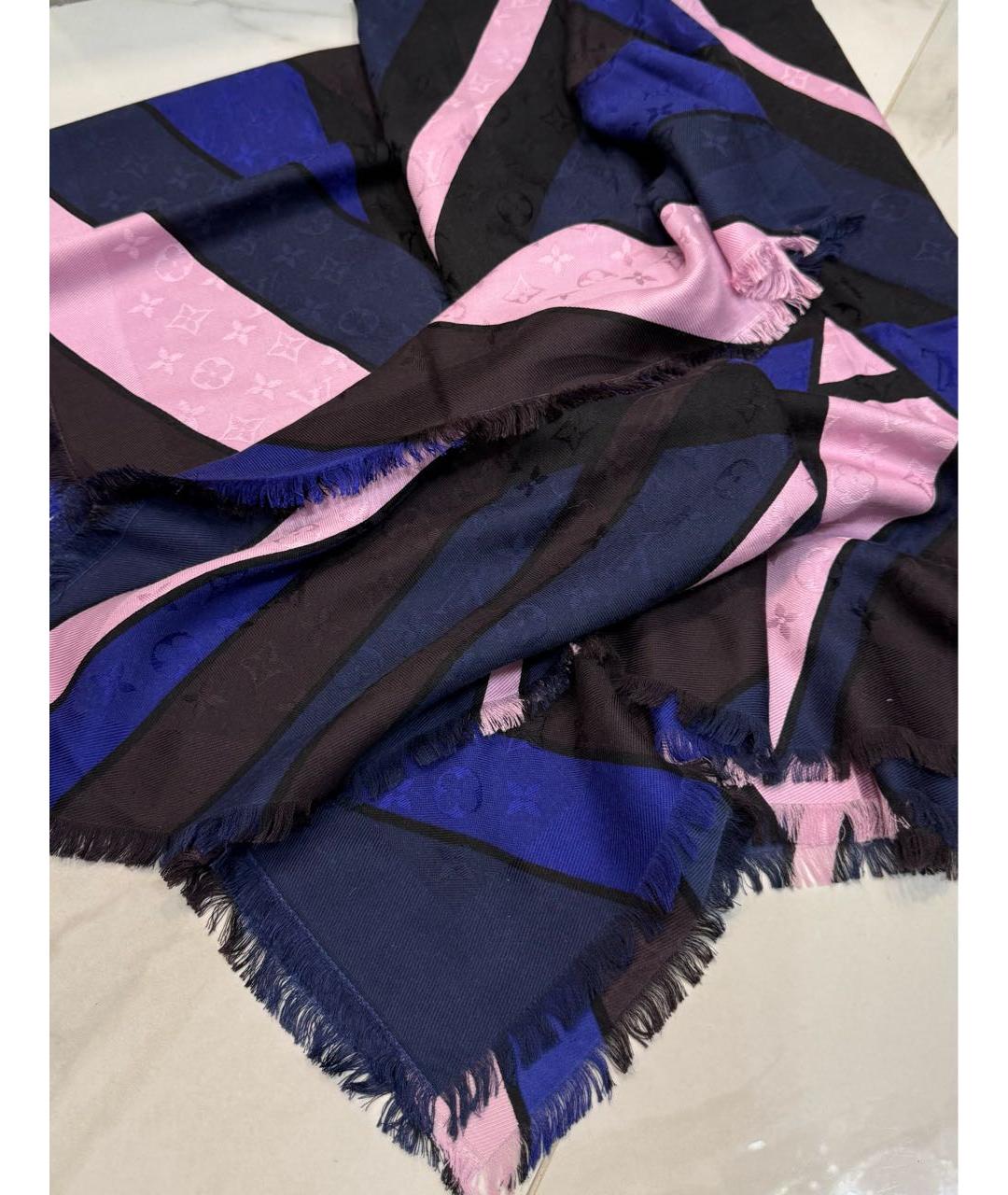 LOUIS VUITTON Шерстяной платок, фото 3