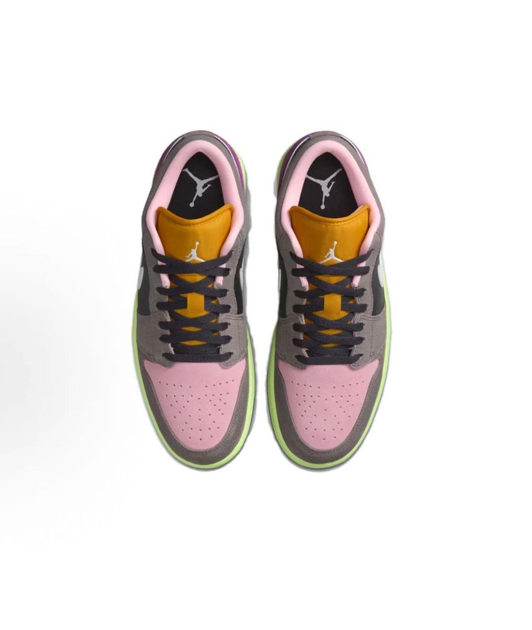 JORDAN Мульти замшевые низкие кроссовки / кеды, фото 3