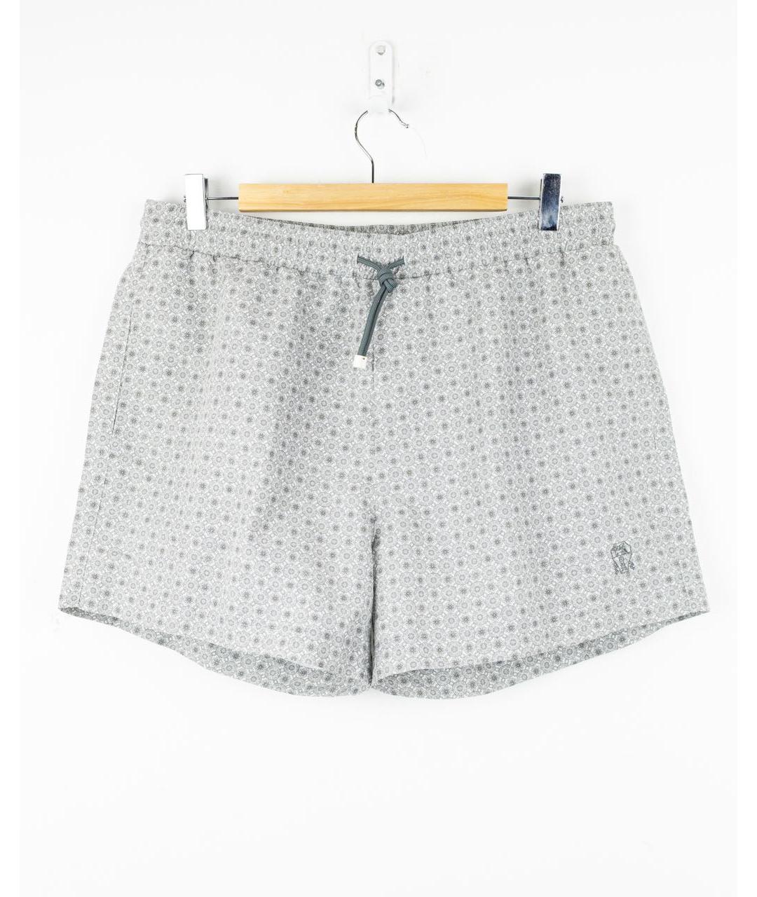 BRUNELLO CUCINELLI Серые полиамидовые плавки, фото 5