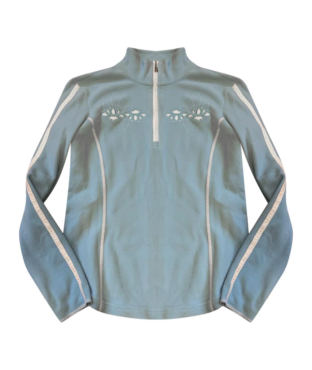 BOGNER Бирюзовый полиэстеровый джемпер / свитер, фото 1