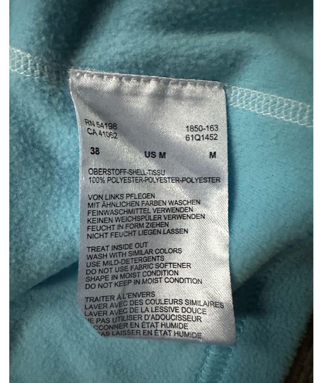 BOGNER Бирюзовый полиэстеровый джемпер / свитер, фото 5