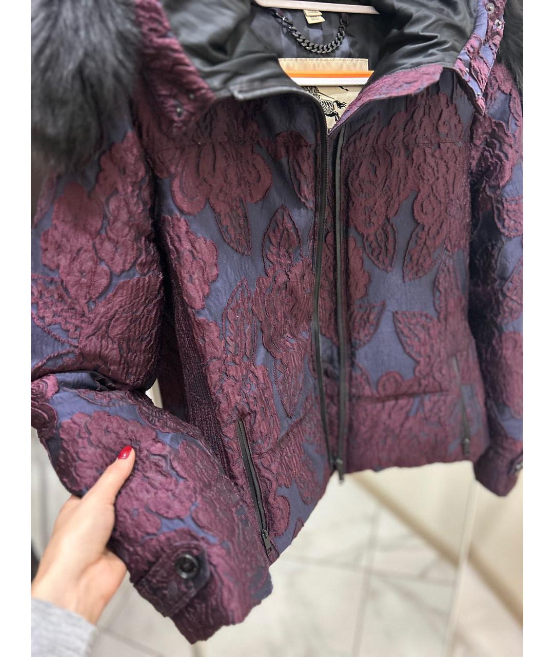 BURBERRY Фиолетовая куртка, фото 5