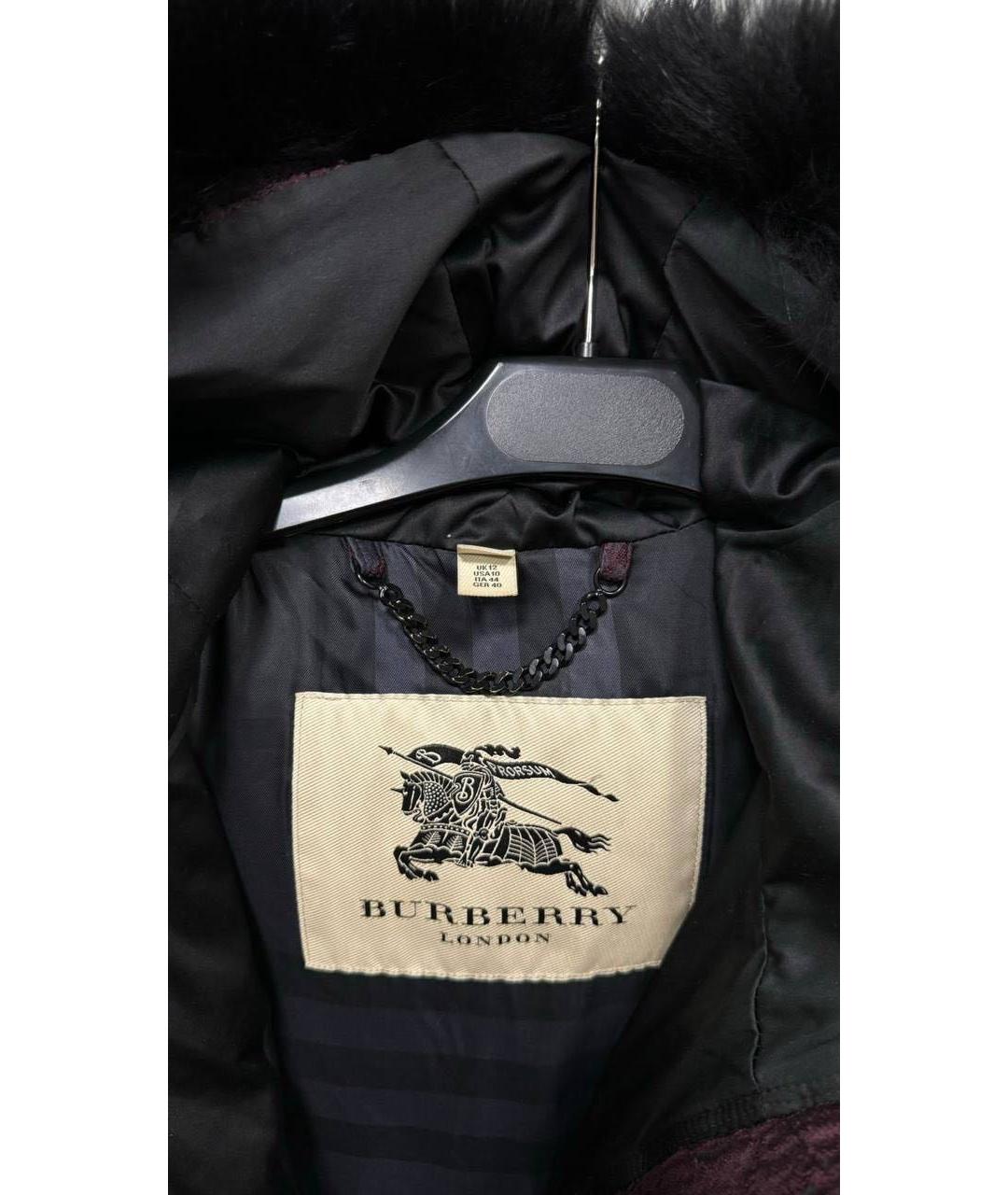 BURBERRY Фиолетовая куртка, фото 3