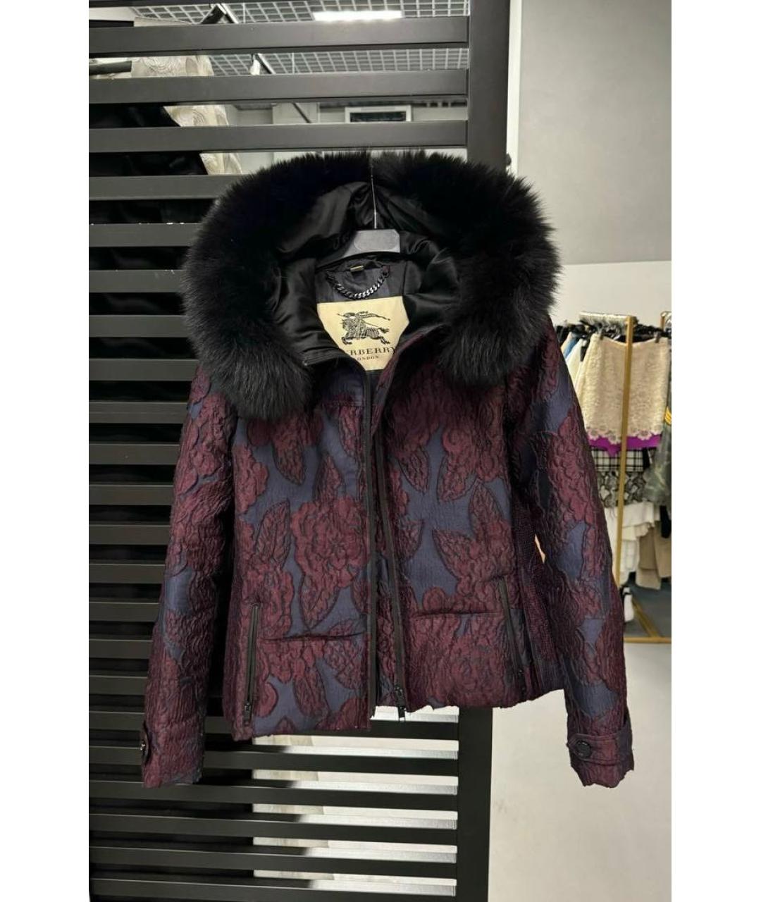 BURBERRY Фиолетовая куртка, фото 9