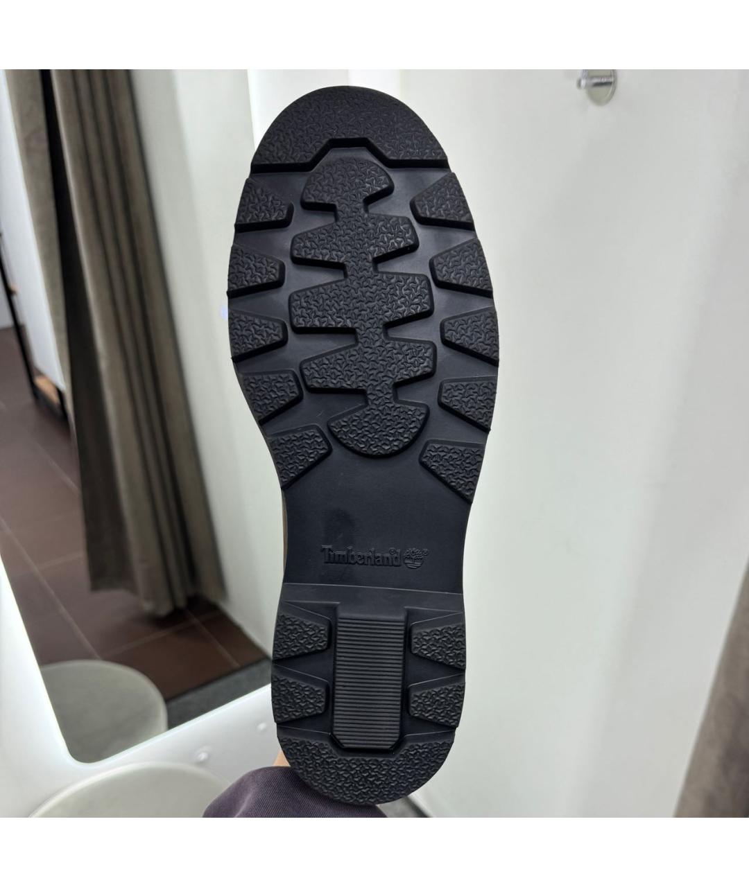 TIMBERLAND Коричневые нубуковые высокие ботинки, фото 7