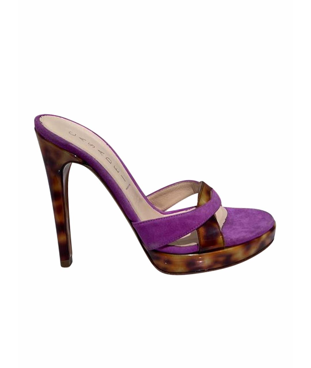 CASADEI Розовые кожаные босоножки, фото 1