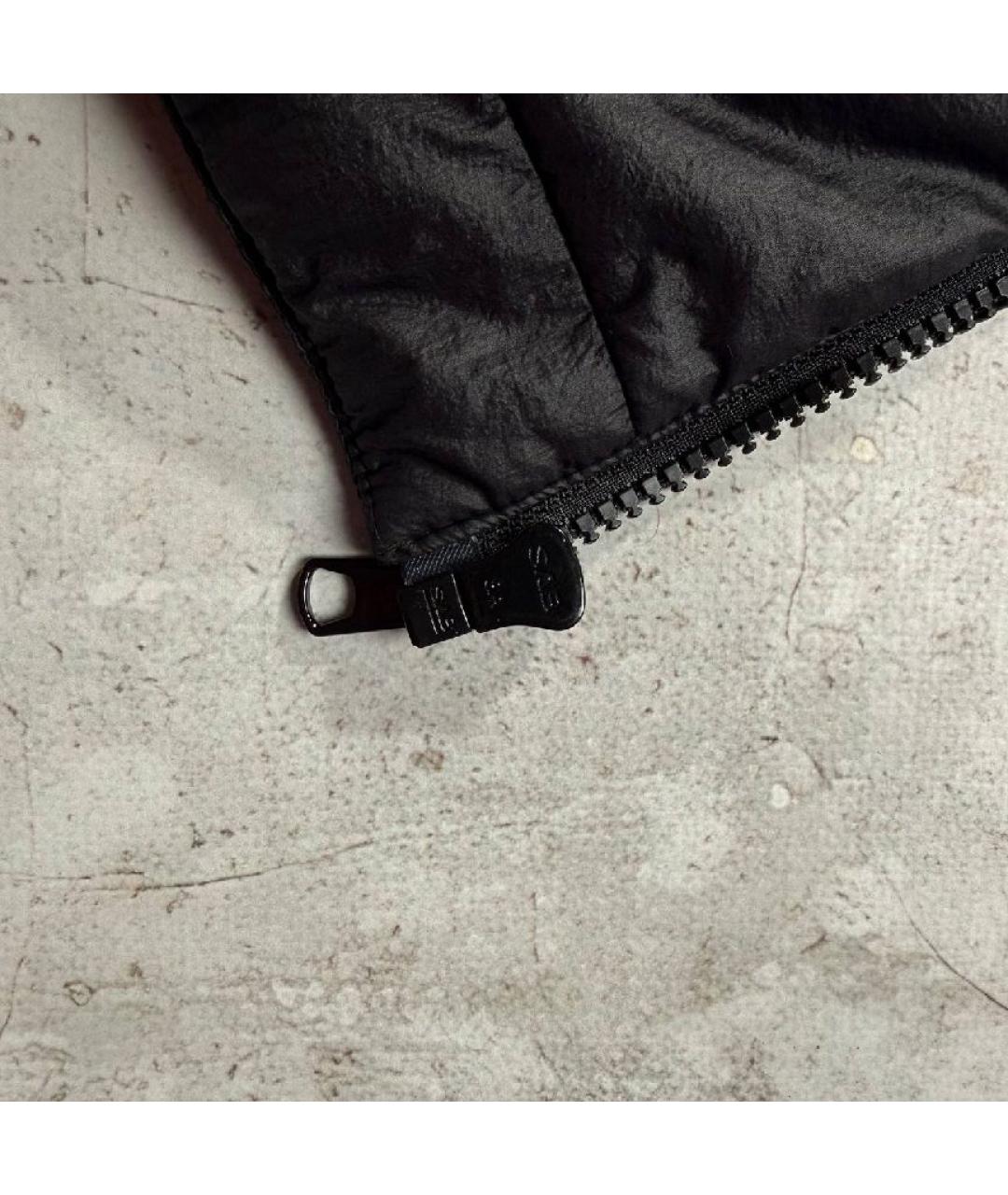 LOVE MOSCHINO Черная полиамидовая куртка, фото 6