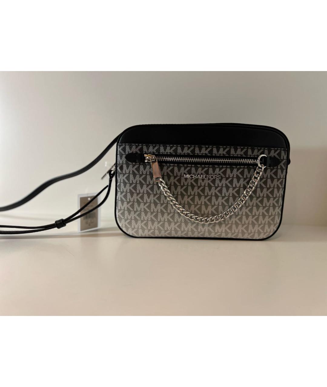 MICHAEL MICHAEL KORS Черная сумка через плечо, фото 4