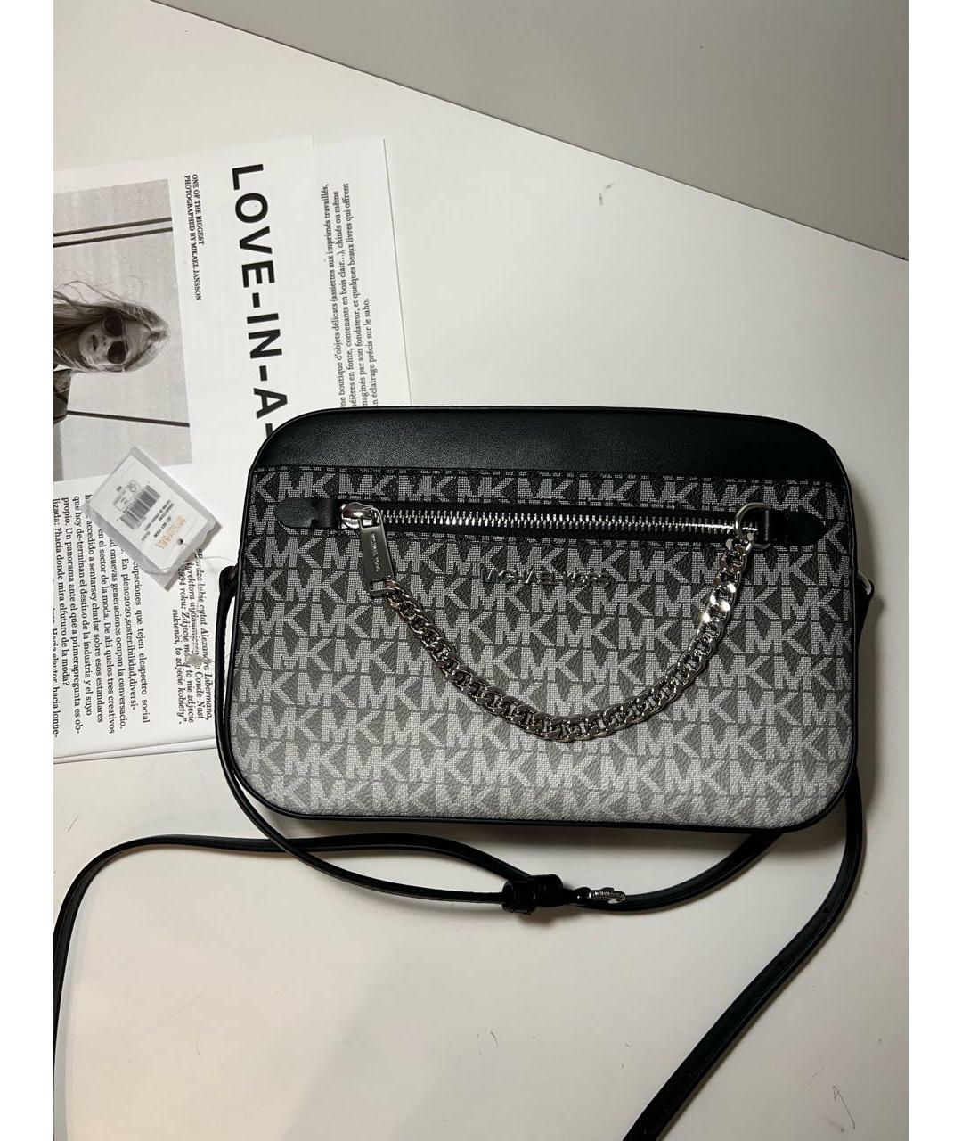 MICHAEL MICHAEL KORS Черная сумка через плечо, фото 2