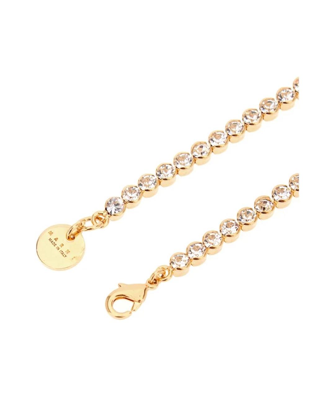 MARNI Золотое латунное колье, фото 4