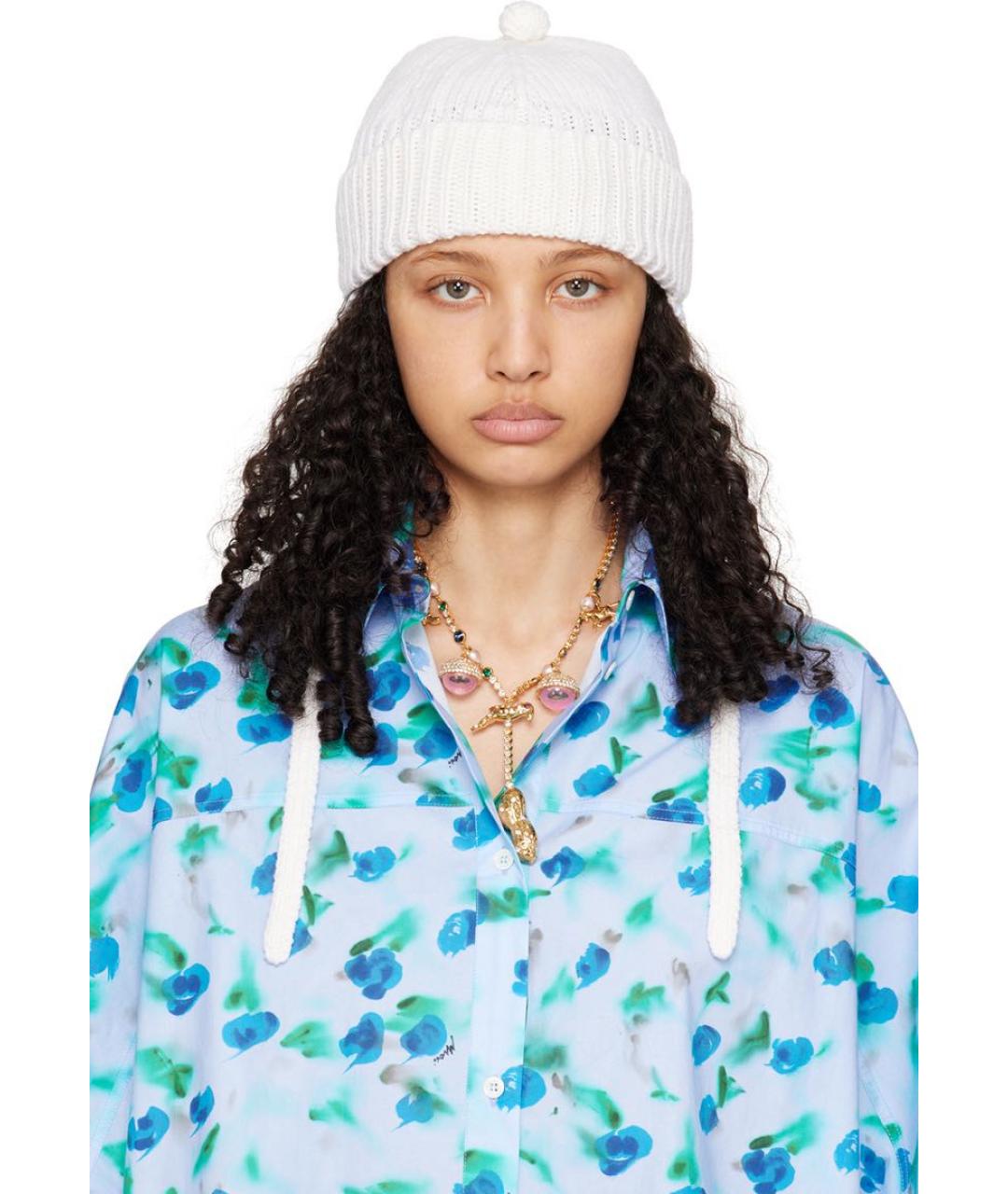 MARNI Золотое латунное колье, фото 2