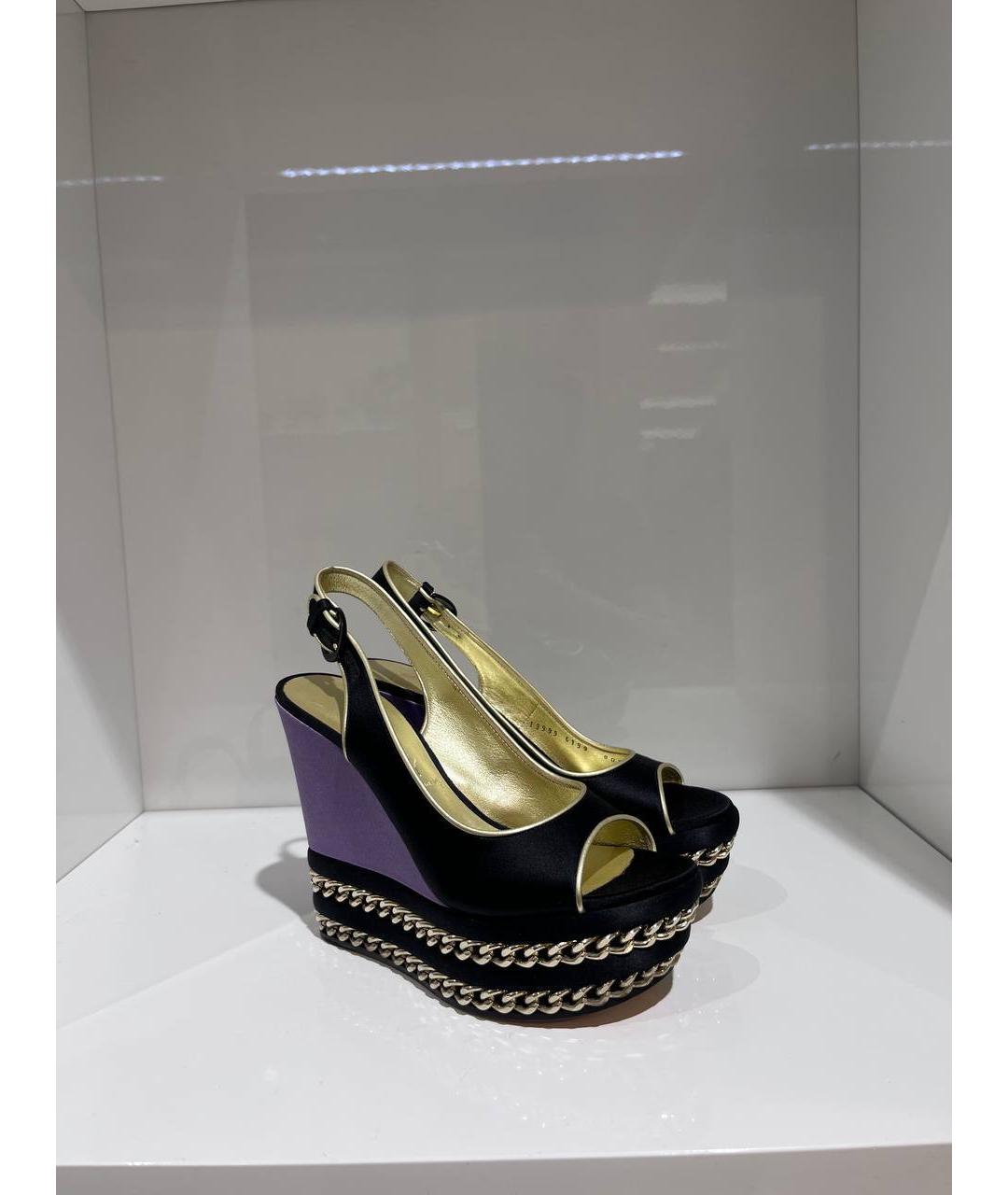 CASADEI Мульти кожаные босоножки, фото 2