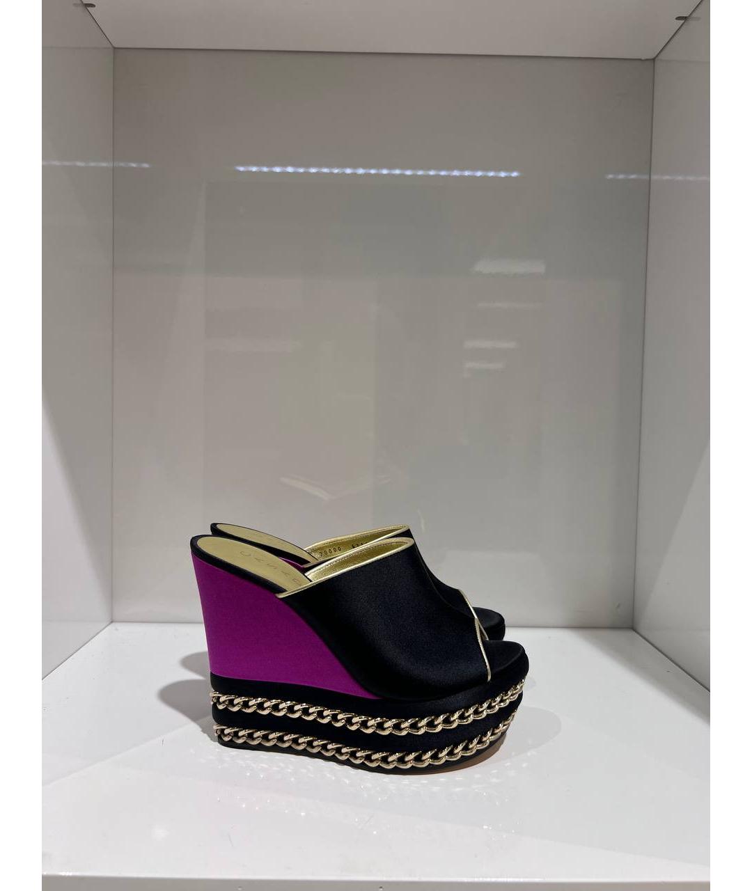 CASADEI Мульти кожаные мюли, фото 3