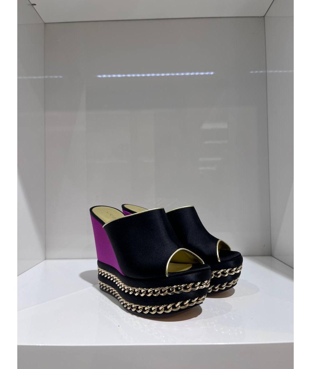 CASADEI Мульти кожаные мюли, фото 2