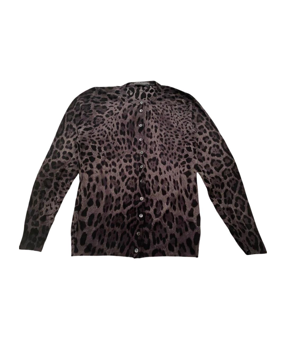 DOLCE&GABBANA Мульти шерстяной кардиган, фото 1