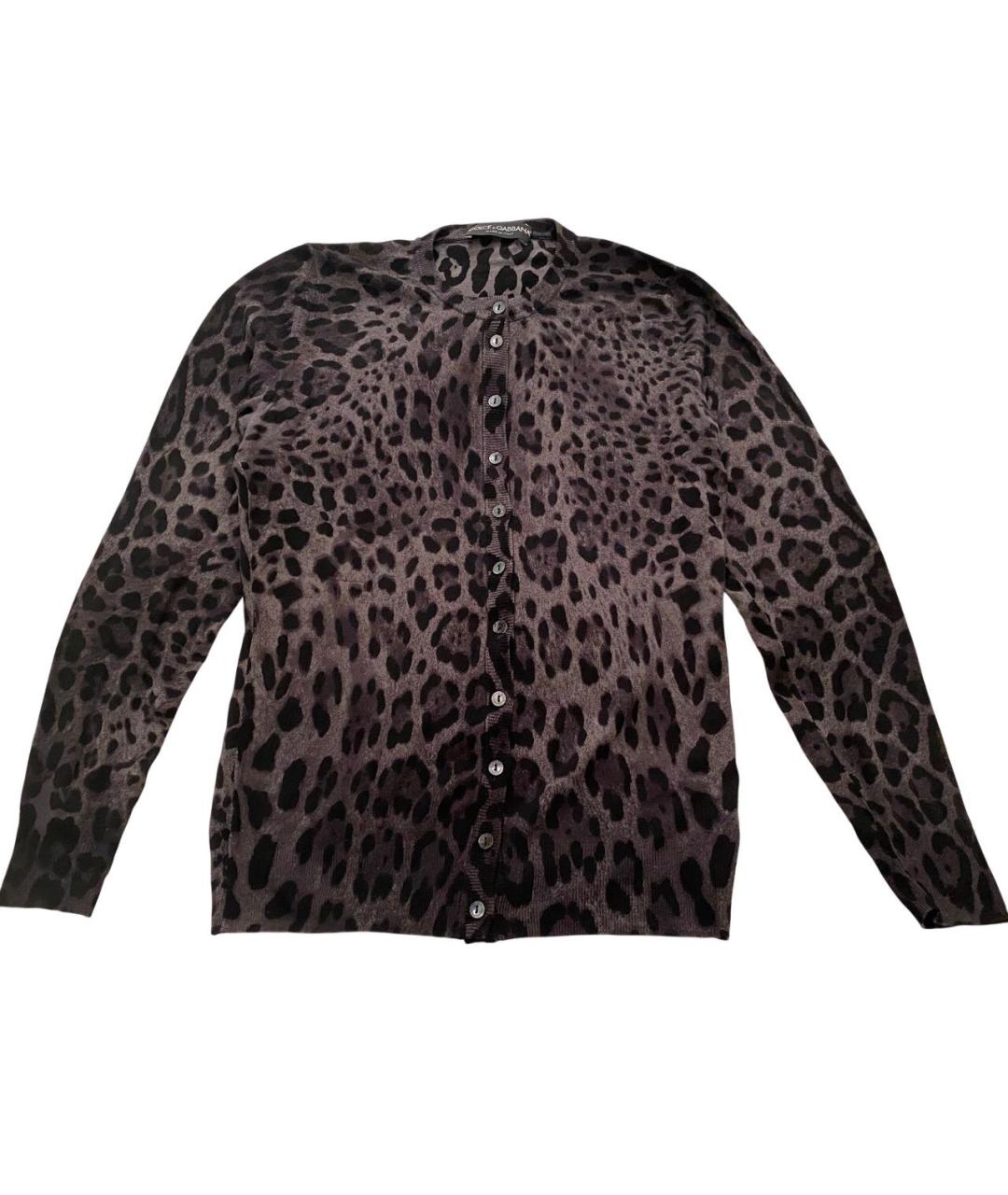 DOLCE&GABBANA Мульти шерстяной кардиган, фото 5