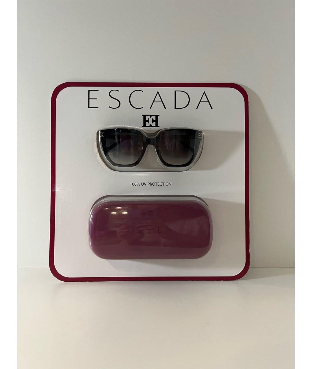 ESCADA Черные пластиковые солнцезащитные очки, фото 2