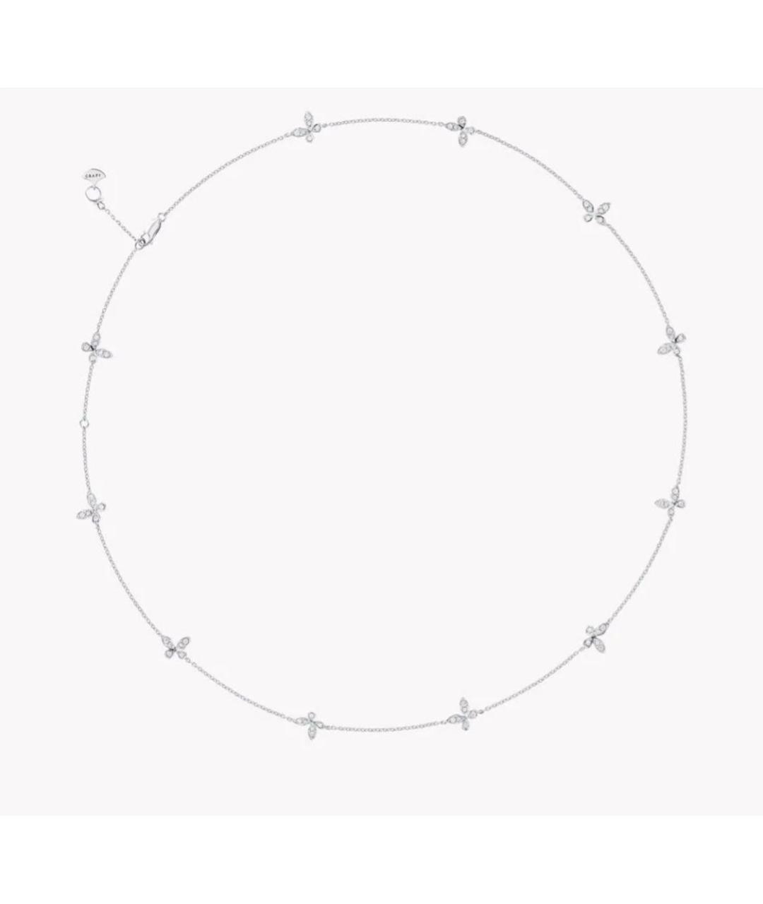 GRAFF Серебряное колье из белого золота, фото 2