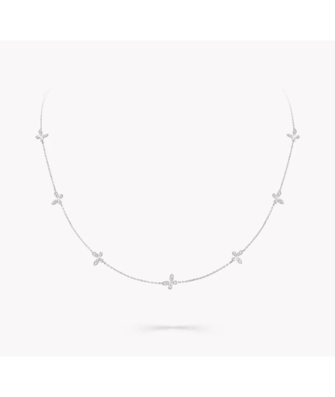 GRAFF Серебряное колье из белого золота, фото 5