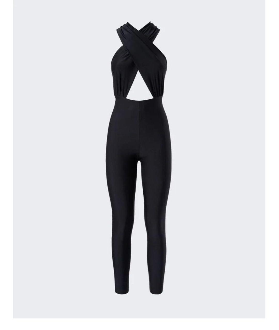 THE ANDAMANE Черный хлопковый комбинезон, фото 6