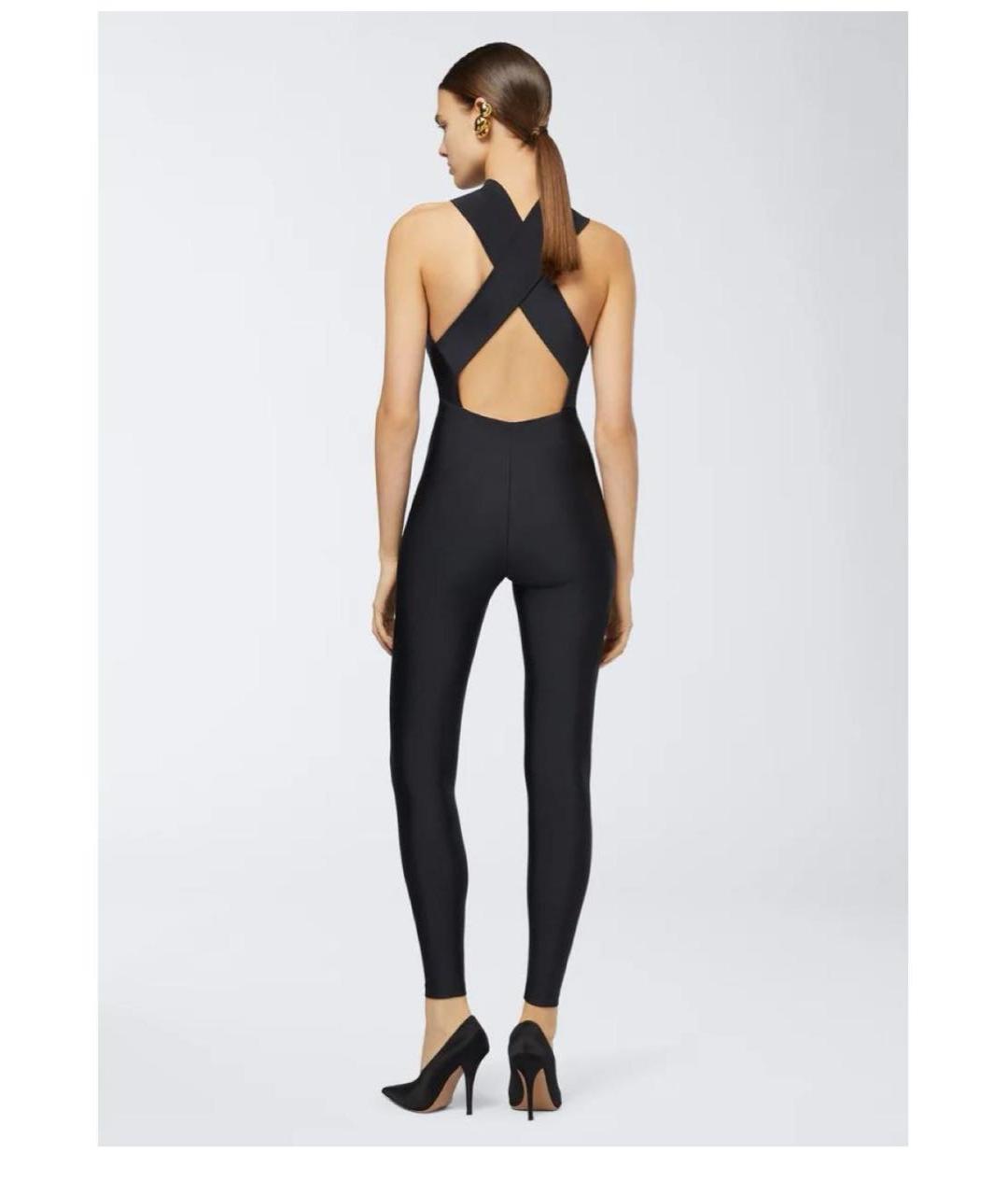 THE ANDAMANE Черный хлопковый комбинезон, фото 3