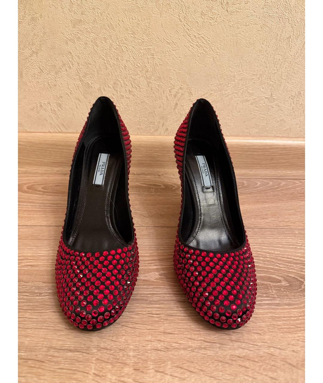 PRADA Красные туфли, фото 2