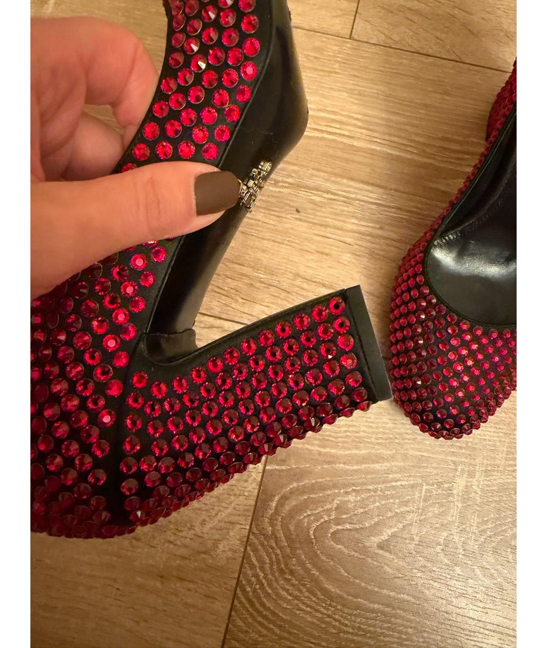 PRADA Красные туфли, фото 4